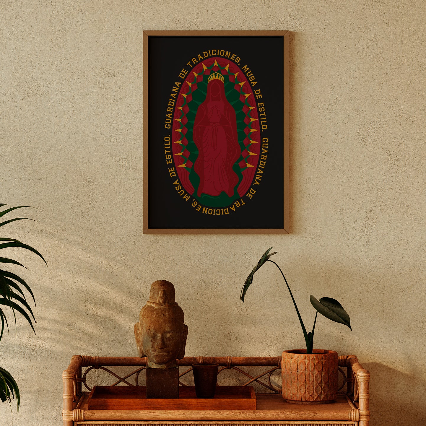 Virgen De Guadalupe Art Print