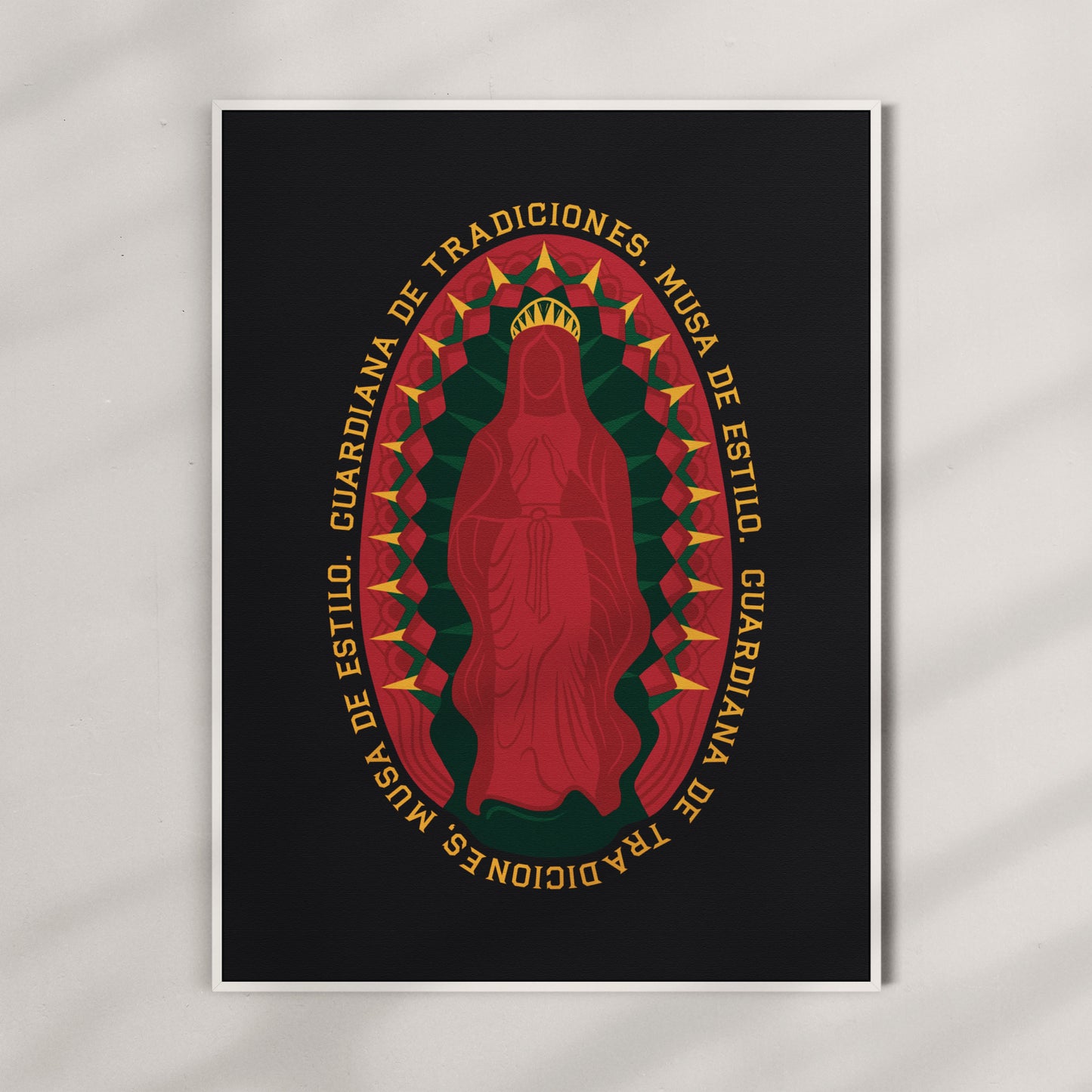Virgen De Guadalupe Art Print