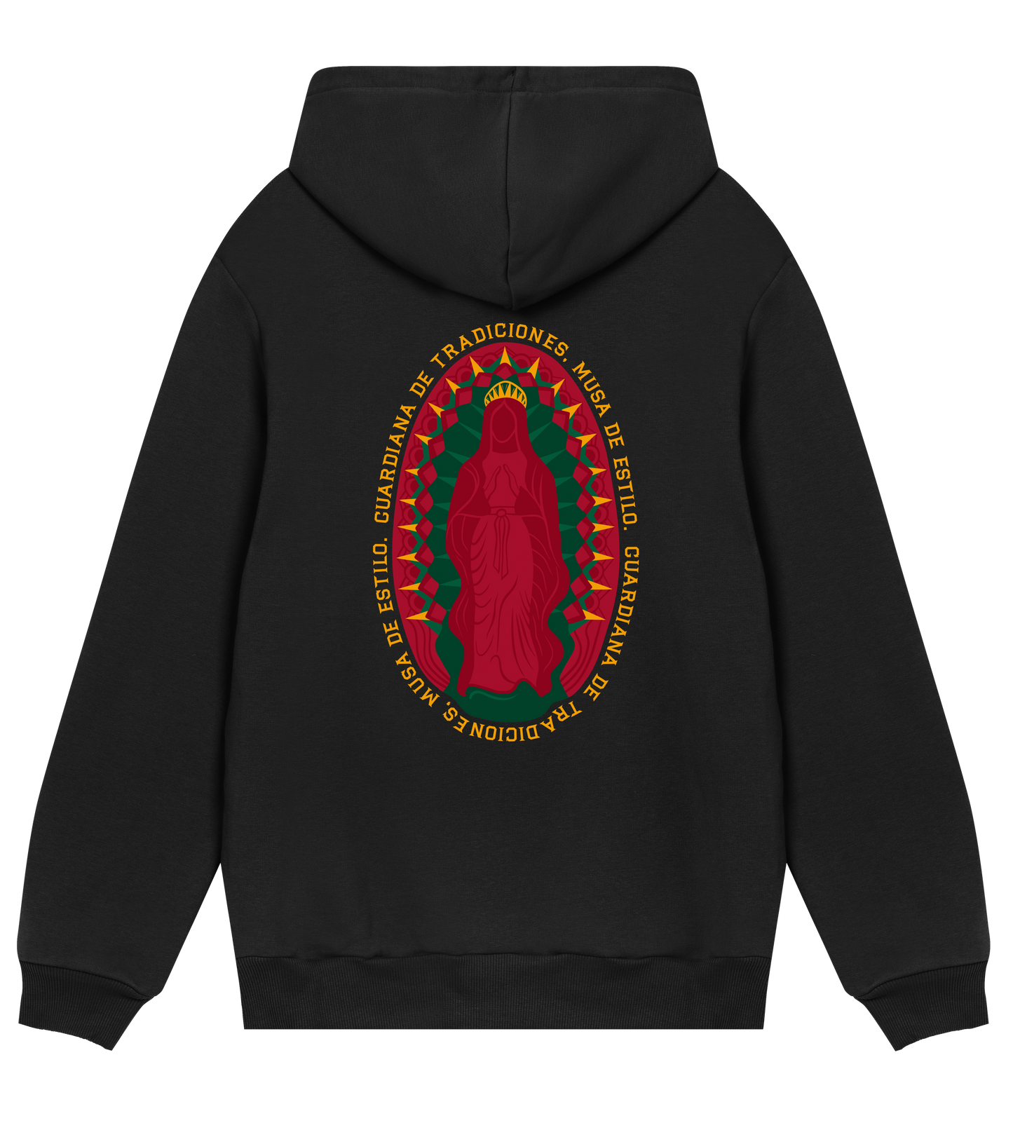 Virgen De Guadalupe Men's Hoodie