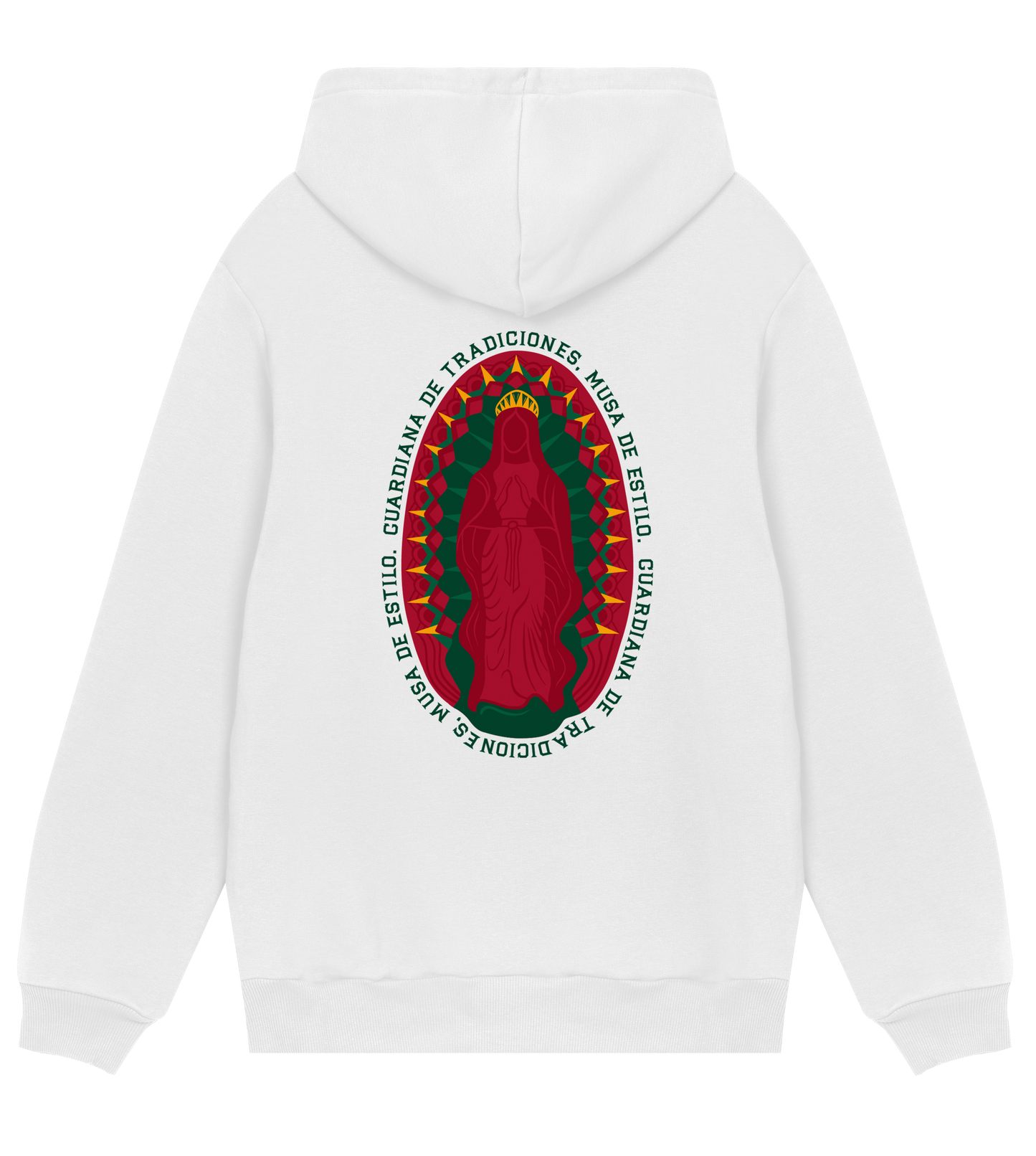Virgen De Guadalupe Men's Hoodie